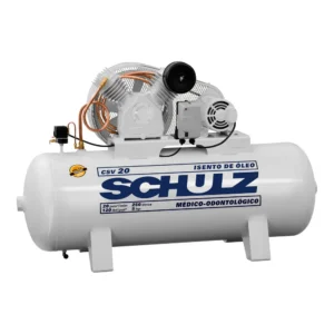 Compresor Schulz CSV-20 / 250 – 5 HP Horizontal para Aire Seco y Libre de Aceite