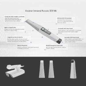 Runyes 3DS V6 Escáner Intraoral Inalámbrico — Digitaliza impresiones con alta precisión y rapidez - Imagen 3