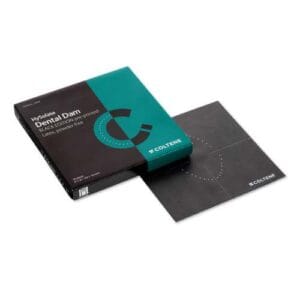 HySolate Dique de Goma de Látex Black Edition con Preimpresión — Aislamiento rápido y control total de la humedad